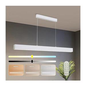 Imagine BRILAGI - LED lustră dimabilă SLEEKLINE SMART LED/40W/230V Wi-Fi Tuya alb + telecomandă