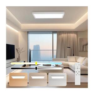 Imagine BRILAGI - Corp de iluminat LED dimabil FRAME SMART, 30W, 230V, alb, IP44 + telecomandă