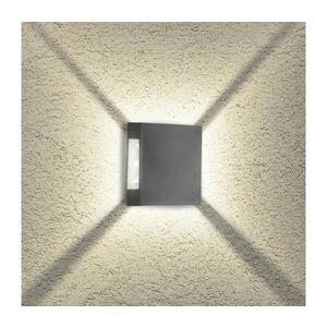 Imagine BRILAGI - Aplica LED de exterior QUADRAY, 4W, 230V, antracit, IP65