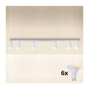 Imagine BRILAGI - Spoturi LED reglabile SELE 6xGU10/6, 5W/230V, alb
