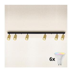 Imagine BRILAGI - Spot LED dimabil SELE GOLDEN 6xGU10/6, 5W/230V negru/auriu