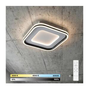 Imagine BRILAGI - Plafonieră LED dimabilă TRIVARO LED/88W/230V 3000-6000K 40x40 cm + telecomandă