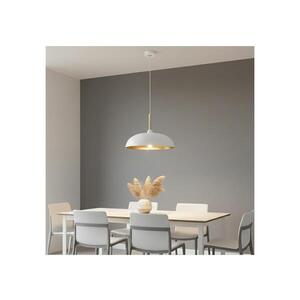 Imagine Lustră pe cablu BRILAGI ABRAHAM 1xE27/60W/230V d. 45 cm alb