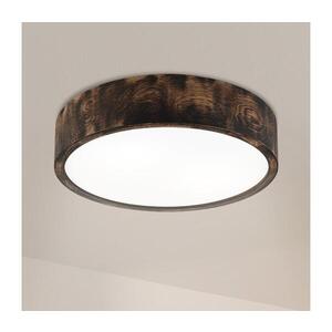 Imagine BRILAGI - Plafonieră LED CARVALHO SMOKEY LED/36W/230V, finisaj stejar, diametru 37, 5 cm