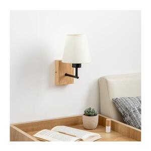 Imagine Lampă de perete BRILAGI NUBILA WOOD 1xE27/25W/230V stejar/crem