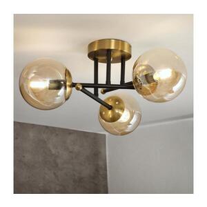 Imagine BRILAGI - Plafonier aplicat MALIVA 3xE14/15W/230V auriu