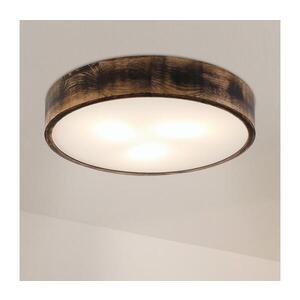 Imagine BRILAGI - Plafonieră LED CARVALHO SMOKEY 36W/230V, stejar, Ø 47, 5 cm