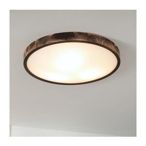 Imagine BRILAGI - Plafonieră LED CARVALHO SLIM SMOKEY LED/36W/230V, stejar, Ø 47, 5 cm