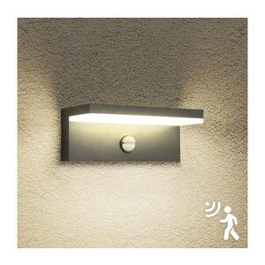 Imagine BRILAGI-LED Aplica de perete exterior cu senzor TESSI LED/10W/230V antracit IP54