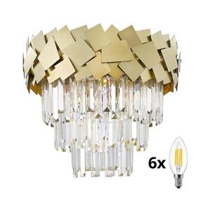 Imagine BRILAGI - Lustră LED cu cristale MIRAGE 6xE14/40W/230V