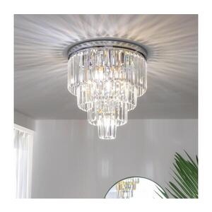Imagine BRILAGI - Plafonieră LED cu cristale MOZART, 5xE14/40W/230V, crom lucios