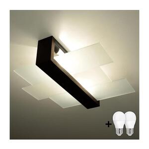 Imagine Plafonieră LED HERA BRILAGI, 2 x E27, 7, 5 W, 230 V, wenge