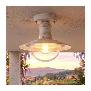 Imagine BRILAGI - Plafonieră de exterior MOLDE 1xE27/60W IP44 albă/patină