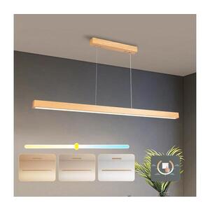 Imagine BRILAGI - Lustra LED OAK suspendată cu cablu, 30W/230V, 3000/4500/6000K, stejar