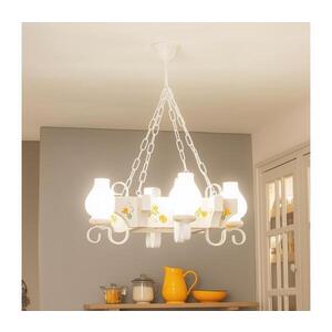 Imagine BRILAGI - Candelabru cu lanț QUEEN 4xE14/40W/230V fag/crem