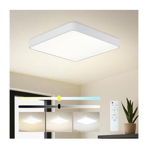 Imagine Plafonieră LED dimabilă BRILAGI POOL SQUARE LED/48W/230V 3000-6000K 50x50 cm alb + telecomandă