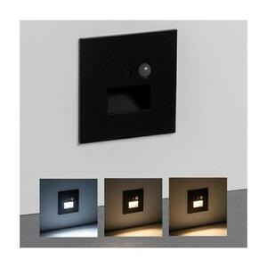Imagine BRILAGI Lampă LED de scară JACK cu senzor, 3W, 230V, 3000/4000/6500K, negru