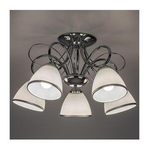 Imagine BRILAGI - Lustră aplicată FRED 5xE27/60W/230V Ø 59 cm crom lucios