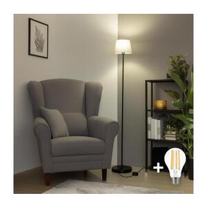 Imagine BRILAGI - Lampă de podea LED CERIA 1xE27/40W/230V Ø 20, 5 cm gri/negru