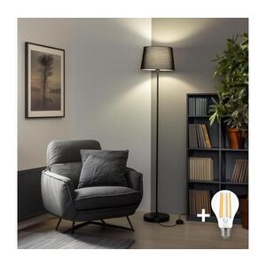 Imagine BRILAGI - Lampadar LED CERIA 1xE27/40W/230V, Ø 30 cm, negru