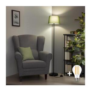 Imagine BRILAGI - Lampadar LED CERIA 1xE27/40W/230V Ø 30 cm verde/negru