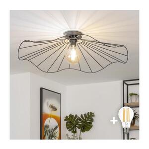 Imagine BRILAGI - Lustră LED montată pe tavan CERIA WIRE 1xE27/40W/230V Ø 80 cm negru