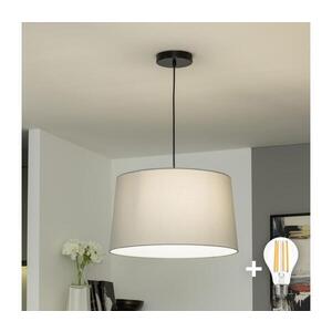Imagine BRILAGI - Lustră LED pe cablu CERIA 1xE27/40W/230V Ø 45 cm gri