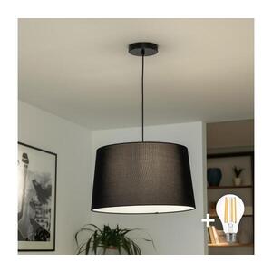 Imagine BRILAGI - Lustră LED suspendată pe cablu CERIA 1xE27/40W/230V Ø 45 cm neagră