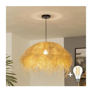 Imagine BRILAGI - Lustru LED suspendat pe cablu CERIA BOHO, 1xE27/40W/230V, Ø 60 cm, rafie