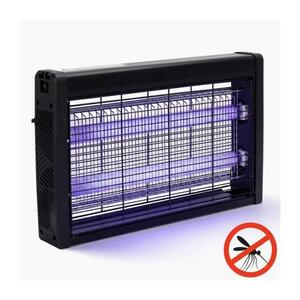 Imagine BRILAGI - Capcană electrică pentru insecte 2 x UV / 10 W / 230 V, 60 m², neagră