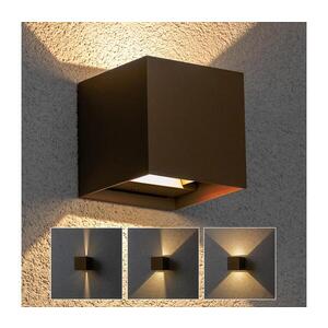 Imagine BRILAGI - Aplică de exterior CUBE LED/6W/230V maro IP54