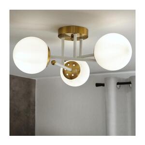 Imagine BRILAGI - Lustră aplicată MALIVA 3xE14/15W/230V auriu/alb
