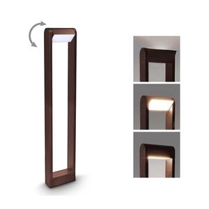 Imagine BRILAGI - Lampă LED de exterior CROTONE, 7 W, 230 V, maro, IP54, 80 cm