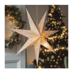 Imagine BRILAGI - Decorațiune de Crăciun LED, stea 60 cm, alimentare 2x baterii AA, alb cald