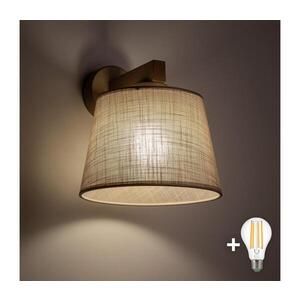 Imagine BRILAGI - Lampă de perete LATTE SABIA 1xE27/15W/230V pin/bej