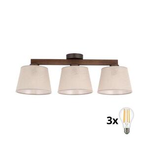 Imagine BRILAGI - Lustră aplicată LATTE 3xE27/15W/230V pin/bej