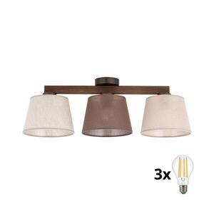 Imagine BRILAGI - Lustră de tavan aplicată LATTE SABIA 3xE27/15W/230V pin/mix