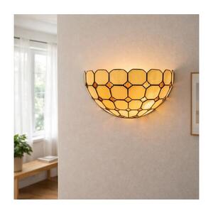 Imagine BRILAGI - Aplica de perete Tiffany cu vitralii DORAN 1xE14/40W/230V