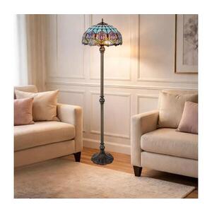 Imagine BRILAGI - Lampă de podea Tiffany cu vitralii LORAS 2xE27/60W/230V