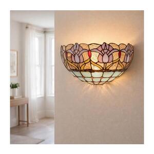 Imagine BRILAGI - Aplica de perete Tiffany LORAS cu vitralii 1xE14/40W/230V