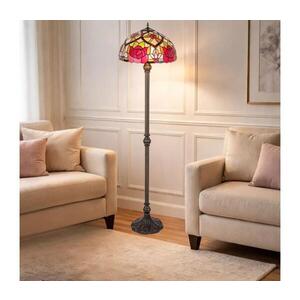 Imagine BRILAGI - Lampadar Tiffany cu vitralii GARLAN 2xE27/60W/230V