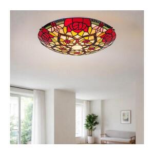 Imagine BRILAGI - Plafonieră Tiffany cu vitralii GARLAN, 2xE27/60W/230V