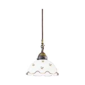 Imagine Kolarz NONNA 731.30.160 - Pendul cu cablu, 1x E27 (max. 75W), 230V, Ø 20 cm, formă de floare, aur roz