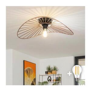 Imagine BRILAGI - Lustră LED aplicată CERIA WIRE, 1xE27/40W/230V, 40x56 cm, bronz