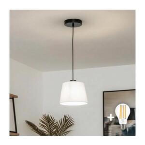 Imagine BRILAGI - Lampă suspendată LED pe cablu CERIA 1xE27/40W/230V, Ø 20, 5 cm, albă