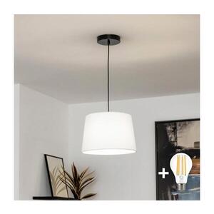 Imagine BRILAGI - Lustra LED suspendată pe cablu CERIA 1xE27/40W/230V Ø 30 cm albă