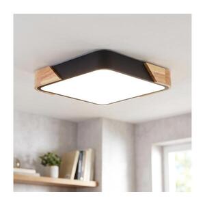 Imagine Plafonieră LED PILANA BRILAGI LED/24W/230V stejar/negru 32x32 cm