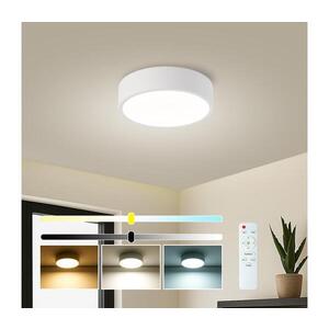 Imagine BRILAGI - Lampă LED reglabilă POOL LED/18W/230V 3000-6000K 20 cm albă + telecomandă