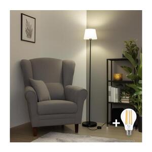 Imagine BRILAGI - Lampadar LED CERIA, 1xE27/40W/230V, Ø 20, 5 cm, alb/negru