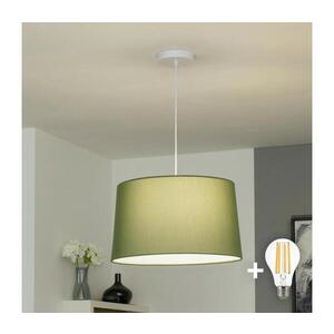 Imagine BRILAGI - Lustră LED suspendată pe cablu CERIA 1xE27/40W/230V Ø 45 cm verde